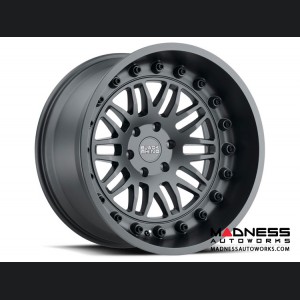 Jeep Custom Wheels (1) - Black Rhino - 17 x 9.5 - Fury - Matte Gunmetal